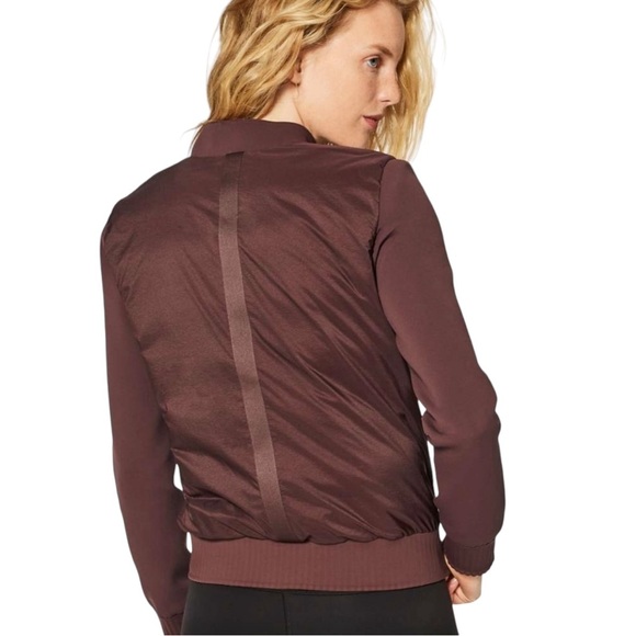 Lululemon Down And Around Reversible Bomber Size 2 - Picture 2 of 14